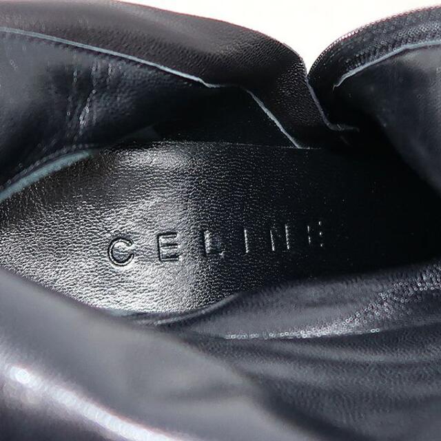 CELINE セリーヌ スエード 黒 ロングブーツ VERO CUOIO 36C 5