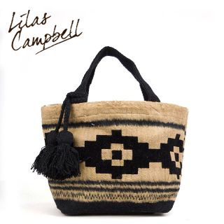 リラキャンベル(Lilas Campbell)のラスト1点※リラキャンベル 大人気トート ベージュ モロッコ(トートバッグ)