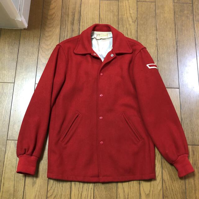 細身M相当!USA製 HOLLOWAYホロウェイ古着ヴィンテージ襟付きスタジャンの通販 by 古畑堂's shop|ラクマ 細身M相当!USA製 HOLLOWAYホロウェイ古着ヴィンテージ襟付きスタジャンの通販 by 古畑堂's shop|ラクマ
