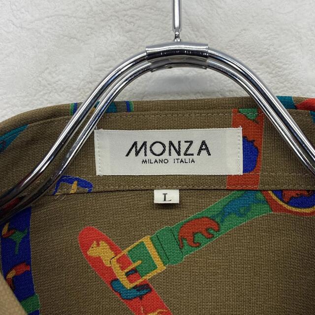 B2  MONZA 柄シャツ　新品　オーストリー製 2