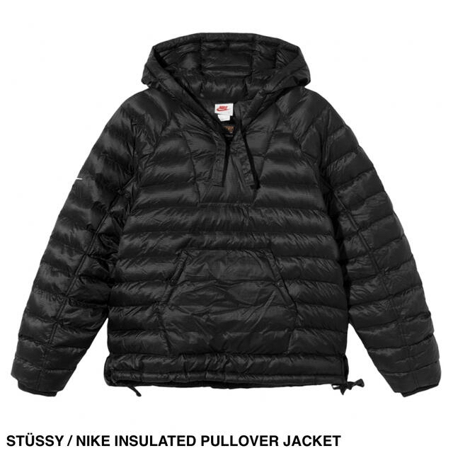 STUSSY(ステューシー)のナイキ x ステューシー インシュレーテッド ブラック 未使用 上下セット メンズのジャケット/アウター(ダウンジャケット)の商品写真