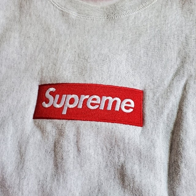 希少カラー》シュプリーム supreme スウェット L 刺繍ロゴ グリーン