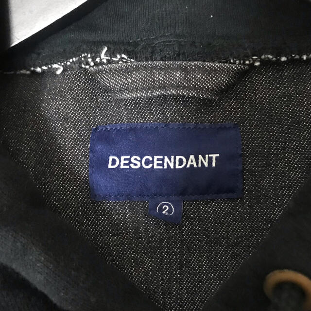 descendant  フーデッドデニムシャツ　西山着用モデル メンズのトップス(シャツ)の商品写真