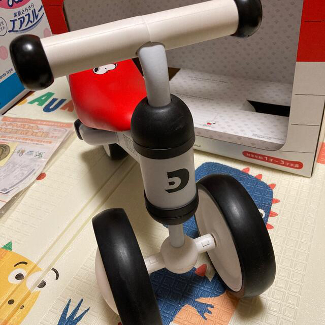 SNOOPY(スヌーピー)のD-bike mini  PEANAUTS キッズ/ベビー/マタニティの外出/移動用品(三輪車)の商品写真