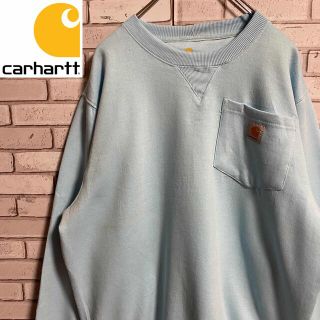 カーハート(carhartt)の90s カーハート メキシコ製 M デッドストック ビッグシルエット ロゴタグ(スウェット)