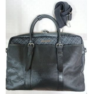 バーバリーブラックレーベル(BURBERRY BLACK LABEL)の中古品 バーバリー ブラックレーベル ビジネス バッグ(ビジネスバッグ)