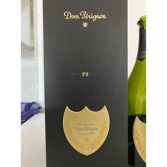 Dom Pérignon(ドンペリニヨン)のドンペリ　Ｐ３　空瓶 食品/飲料/酒の酒(シャンパン/スパークリングワイン)の商品写真