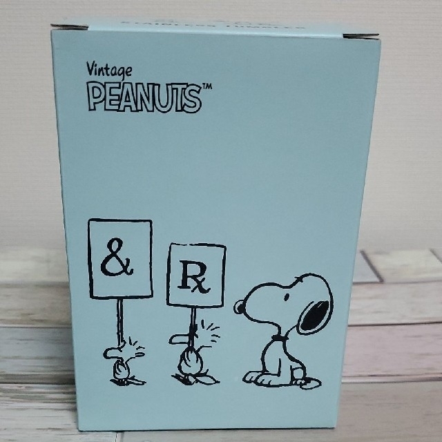 SNOOPY(スヌーピー)の新品♡ スヌーピー ステンレスタンブラー ブルー インテリア/住まい/日用品のキッチン/食器(タンブラー)の商品写真