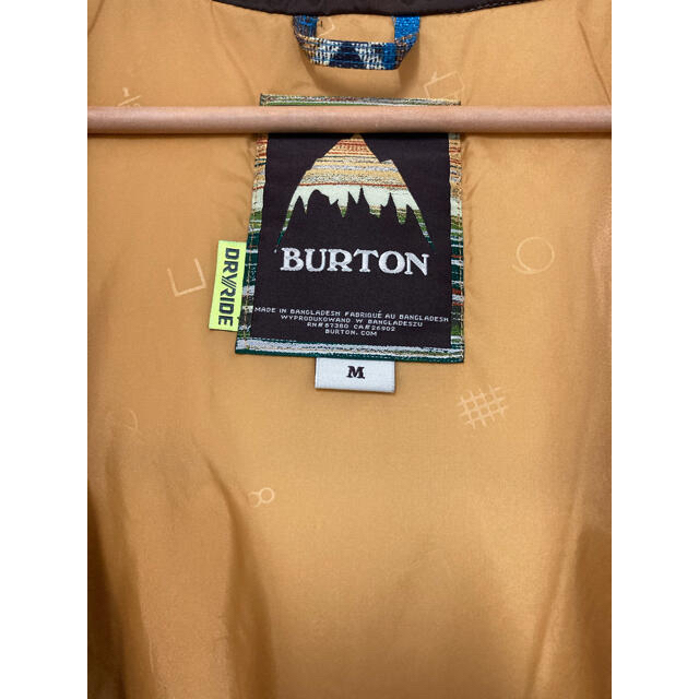 BURTON(バートン)のBURTON スノボウェア　上下セット　Mサイズ スポーツ/アウトドアのスノーボード(ウエア/装備)の商品写真