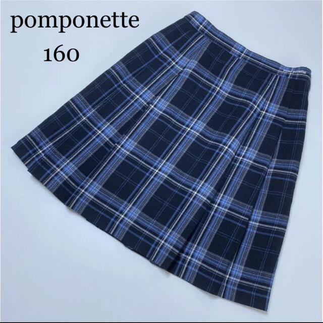 pom ponette(ポンポネット)の専用！ポンポネット  チェック　プリーツ　スカート　秋　冬　フォーマル　卒業式　 キッズ/ベビー/マタニティのキッズ服女の子用(90cm~)(スカート)の商品写真