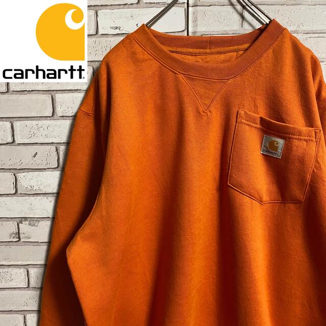 carhartt(カーハート)の90s カーハート メキシコ製 M デッドストック ビッグシルエット ロゴタグ メンズのトップス(スウェット)の商品写真