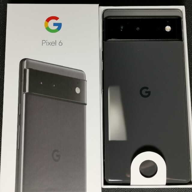 最安 6 Pixel Google - Google Stormy 128GB Black スマートフォン本体