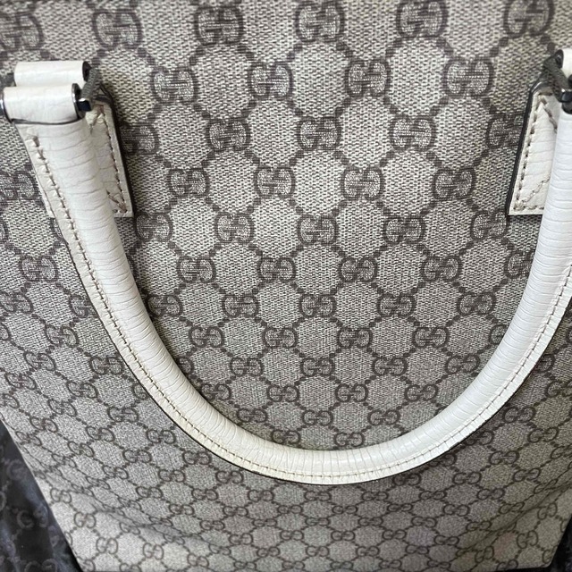 ほぼ未使用/美品GUCCI グッチ GG トートバッグ PVC 保存袋付き