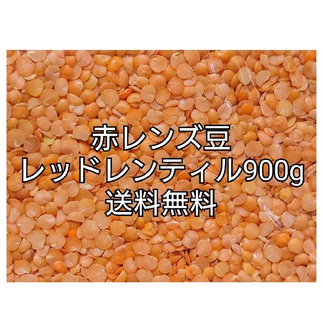 レッドレンティル900g/Red Lentil・赤レンズ豆・乾燥豆 食品/飲料/酒の食品(米/穀物)の商品写真