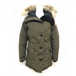 カナダグース(CANADA GOOSE)のカナダグース ブロンテパーカ ダウンジャケット カーキ S/P(ダウンジャケット)