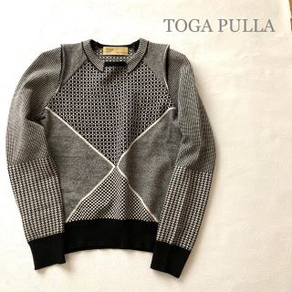 トーガ(TOGA)のTOGA PULLA アンゴラ混　襟付きニット　日本製　サイズS(ニット/セーター)