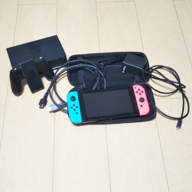 Nintendo Switch 新型 箱なし おまけつき/スイッチ  本体エンタメ/ホビー