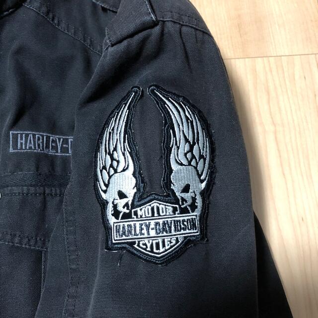 Harley Davidson - ジャケット ハーレー フード付きベストの通販 Harley Davidson - ジャケット ハーレー フード付きベストの通販