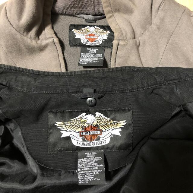 Harley Davidson - ジャケット ハーレー フード付きベストの通販 Harley Davidson - ジャケット ハーレー フード付きベストの通販