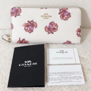 コーチ(COACH)の美品★コーチ　coach 長財布　花柄　レア(財布)