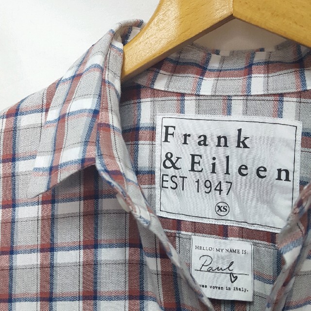 Frank&Eileen(フランクアンドアイリーン)の★USA製 Frank&Eileen PAUL チェック シャツ メンズのトップス(シャツ)の商品写真