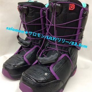 サロモン(SALOMON)のsalomon★サロモン/LILY/リリー/23.5cm/一部破損(ブーツ)