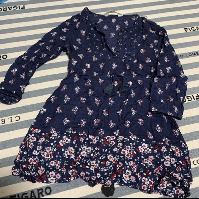 Old Navy(オールドネイビー)の花柄ワンピース  H＆M キッズ 110size キッズ/ベビー/マタニティのキッズ服女の子用(90cm~)(ワンピース)の商品写真