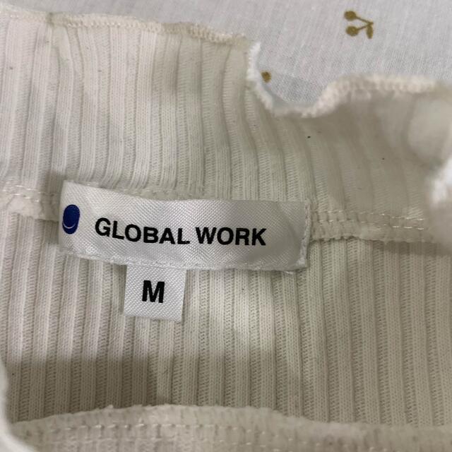 GLOBAL WORK(グローバルワーク)のグローバルワーク　キッズ　Mサイズトップス2点 キッズ/ベビー/マタニティのキッズ服女の子用(90cm~)(Tシャツ/カットソー)の商品写真