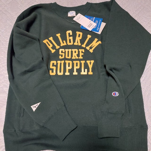 pilgrim surf+supply×champion sweat L