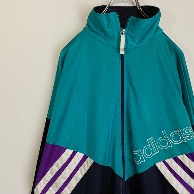 アディダス　ナイロンジャケット　adidas ビッグシルエット　 90s