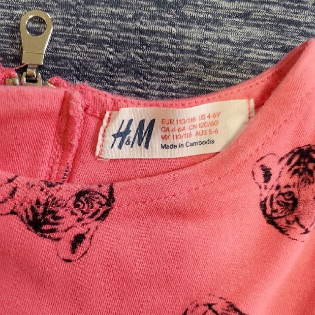 H&H(エイチアンドエイチ)のH&M　女の子　120  ワンピース　　２枚セット キッズ/ベビー/マタニティのキッズ服女の子用(90cm~)(ワンピース)の商品写真