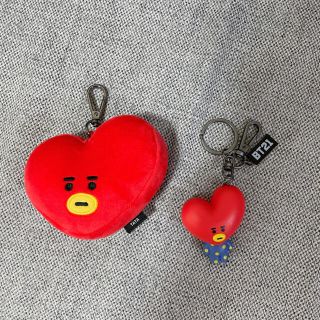 ボウダンショウネンダン(防弾少年団(BTS))のBT21 TATA キーホルダー2点セット BTS(K-POP/アジア)