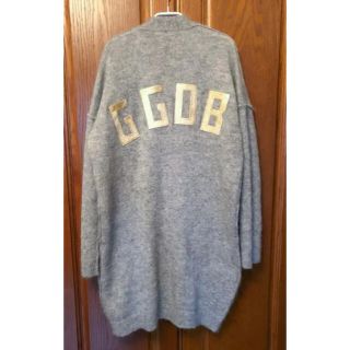 ゴールデングース(GOLDEN GOOSE)のGOLDEN GOOSE ゴールデングース GGDB バックロゴ カーディガン(カーディガン)