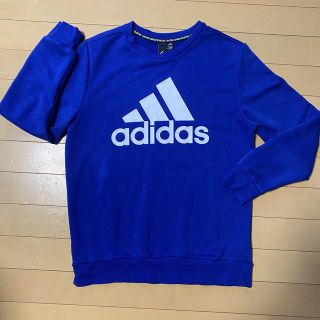 アディダス(adidas)の新品 アディダス ジュニア160 トレーナー 青(Tシャツ/カットソー)