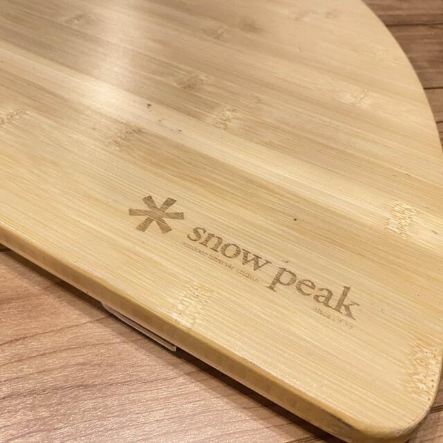 Snow Peak(スノーピーク)のやっほほ様専用　スノーピーク　IGTマルチファンクションテーブルコーナーL竹 スポーツ/アウトドアのアウトドア(テーブル/チェア)の商品写真