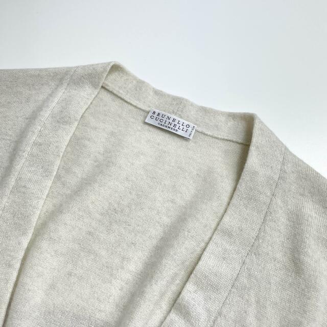 BRUNELLO CUCINELLI(ブルネロクチネリ)のE64★極上カシミヤ100% ロングカーディガン ブルネロクチネリ M レディースのトップス(カーディガン)の商品写真