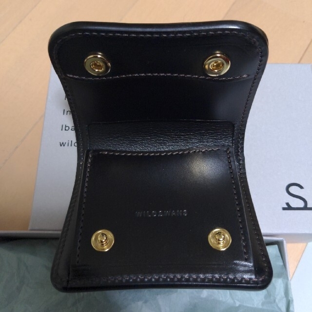 パーム サドルプルアップ ブラック ワイルドスワンズ メンズのファッション小物(折り財布)の商品写真