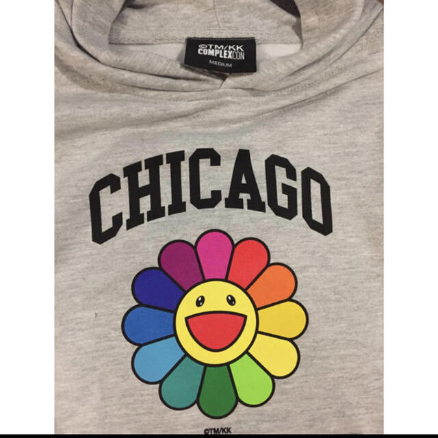 Ｌ　CHICAGO FLOWER Hoodie 村上隆　カイカイキキ　パーカー