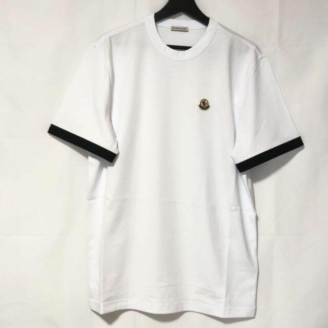 XLサイズ MONCLER モンクレール 袖ロゴ 半袖Tシャツトップス