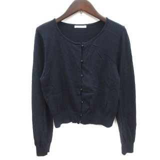 ウィルセレクション(WILLSELECTION)のウィルセレクション WILLSELECTION ニットカーディガン 長袖 M 紺(カーディガン)