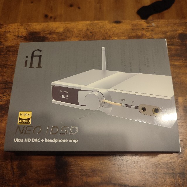 ifi audio　NEO IDSD ヘッドホンアンプ　USB DAC