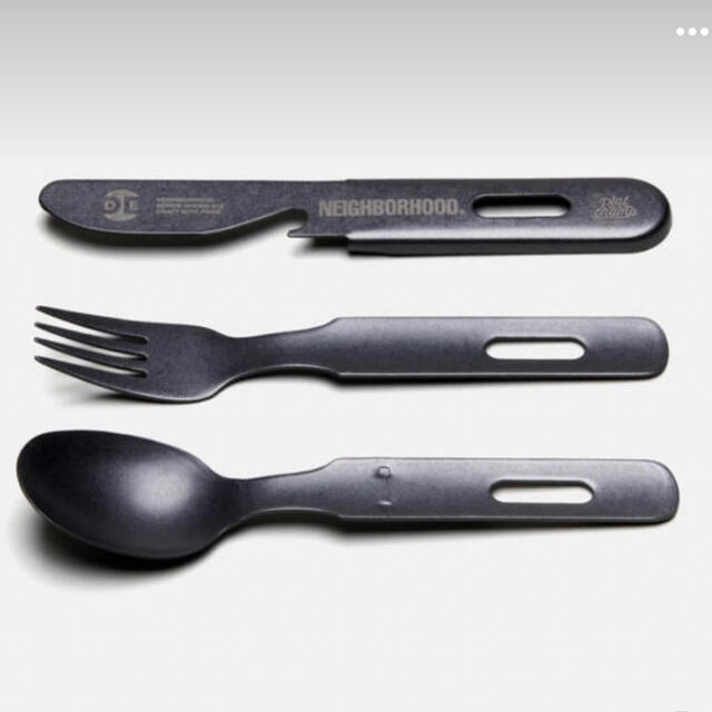 NEIGHBORHOOD(ネイバーフッド)のNEIGHBORHOOD NH . ODE / S-CUTLERY SET キッズ/ベビー/マタニティの授乳/お食事用品(スプーン/フォーク)の商品写真