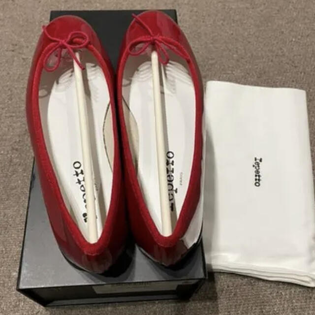 repetto(レペット)のレペット　ジュース　レッド　38 レディースの靴/シューズ(バレエシューズ)の商品写真