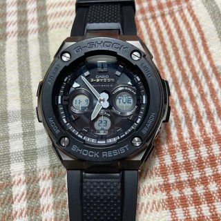 G-SHOCK - G-STEELGショック ソーラー電波時計 GST-W300-1AJF 5524の ...