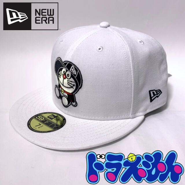 レア　NEW ERA × DORAEMON コラボ　キャップ　帽子 7 3/4