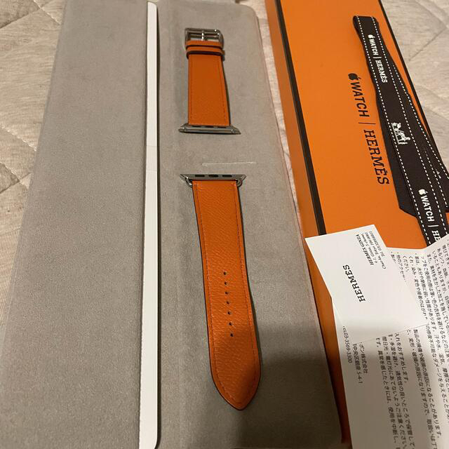 Apple Watch 44mm Hermes エルメス　ストラップレザーベルト