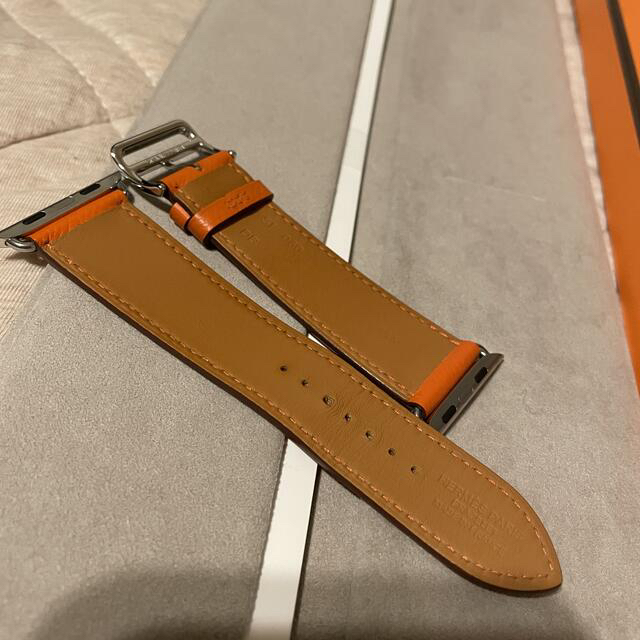 Hermes(エルメス)のApple Watch 44mm Hermes エルメス　ストラップ メンズの時計(レザーベルト)の商品写真