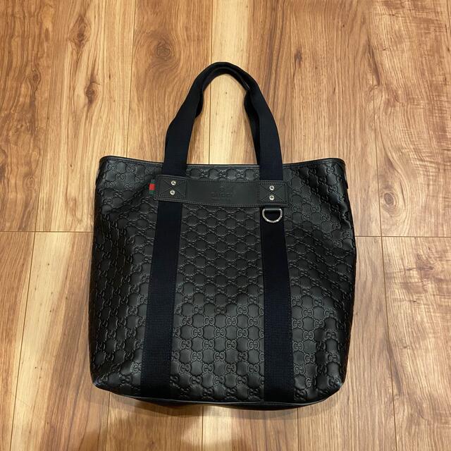 のためご GUCCI メンズ 黒 TOWIe-m98365554041 グッチ トートバッグ グッチ