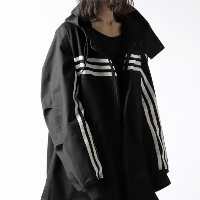 ジャケット/アウターY-3 3 STRIPE MODS PARKA COAT