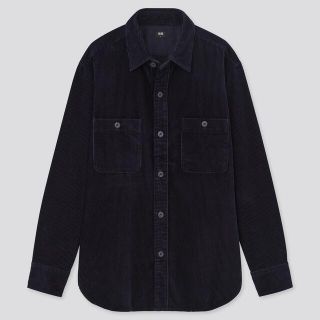 ユニクロ(UNIQLO)の☆値下げ！【新品・タグ付き】ユニクロ<コーデュロイ ワークシャツ(メンズ)>(シャツ)